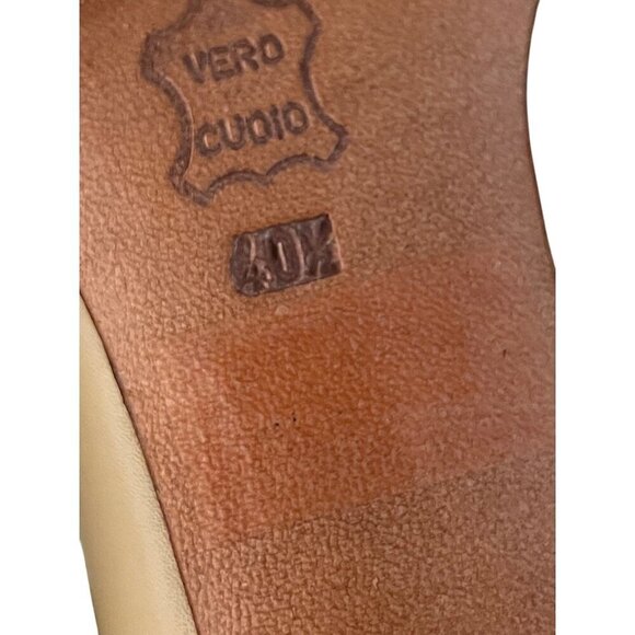 Kurt Geiger womens shoes cream  pump 2’ block heel classic size 10 - Picture 7 of 7